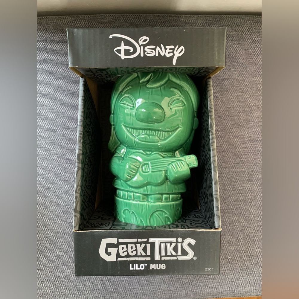 Geeki Tikis Disney Lilo & Stitch Ukulele Lilo Ceramic Mug | Holds 21 Ounces NEW!